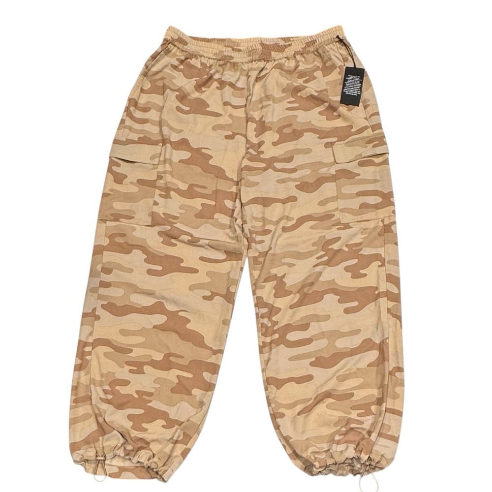 MODERN WORKS Camo Cargo Pockets Joggers Pants NWT XL - Picture 3 of 14